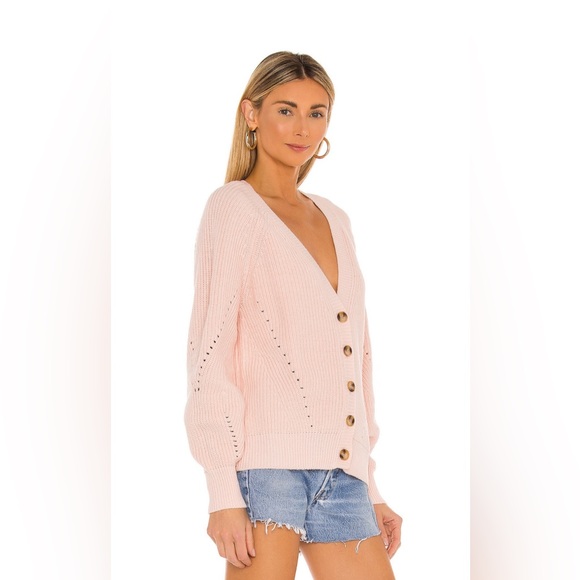 Tularosa Natalia Cardigan in Baby Pink - Picture 4 of 7